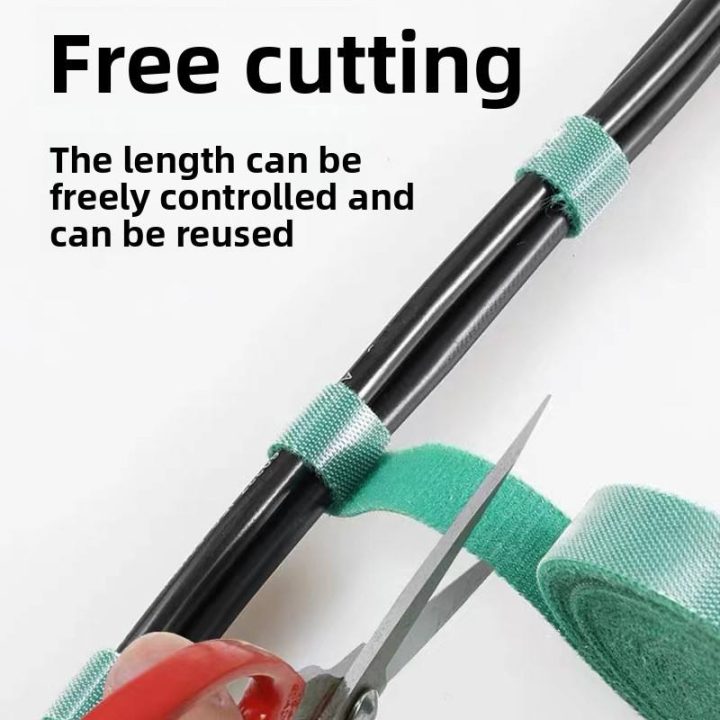 Climbing Vine Greenery Shaping Garden Hook-Side for Adhesive Tape for Cable Ties Green Plant Straps Securing Branches High