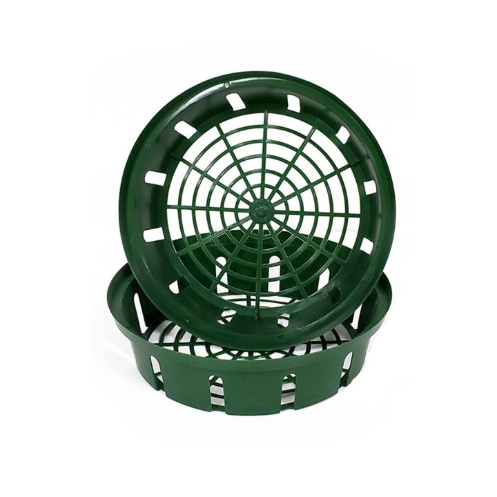 Gardening Supplies Square Plastic Multi-Functional Lightweight Seeding Sieve Planting Basket for Home Use Hydroponic Root Bulb