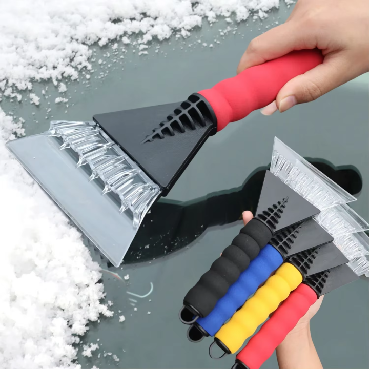 Ice Scraper Windshield Ice Breaker Quick Clean Glass Brushes Snow Remover Tool Auto Window Winter Snow Shovel
