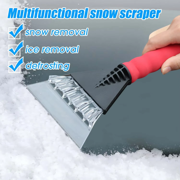 Ice Scraper Windshield Ice Breaker Quick Clean Glass Brushes Snow Remover Tool Auto Window Winter Snow Shovel