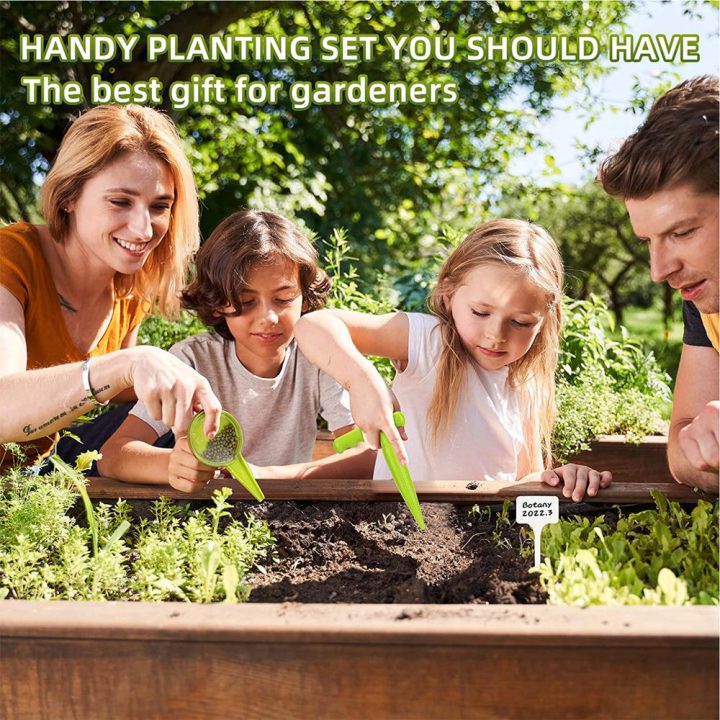 Plastic Seed Sower Tool Set Handheld
