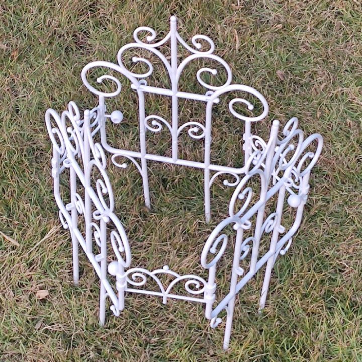 Adjustable Interlocking Design Circle Decorative Pickets