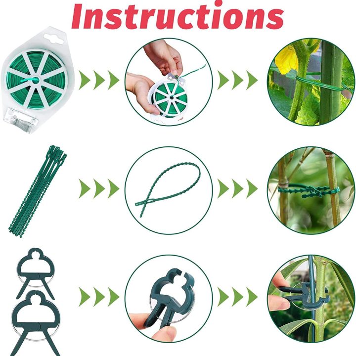 65 Feet Twist Ties Garden Plant