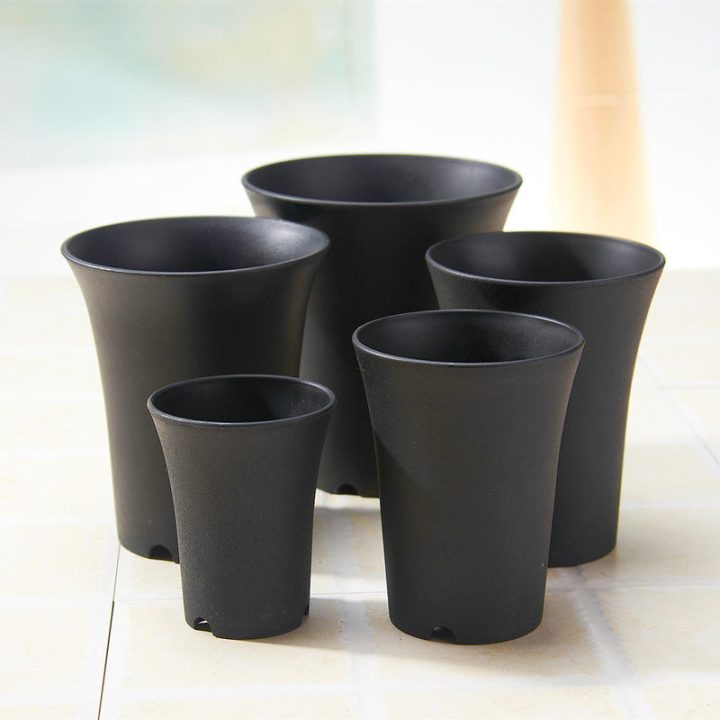Plastic Indoor Outdoor Round Flower Pot