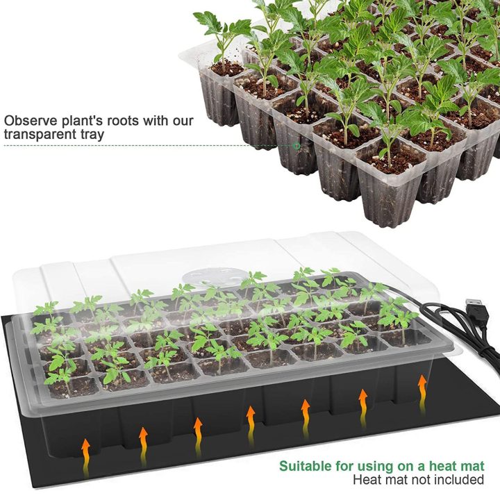 Mini Propagator Plant Seed Starter Tray
