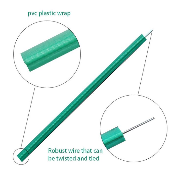Factory Direct Garden Plastic Coated Twist