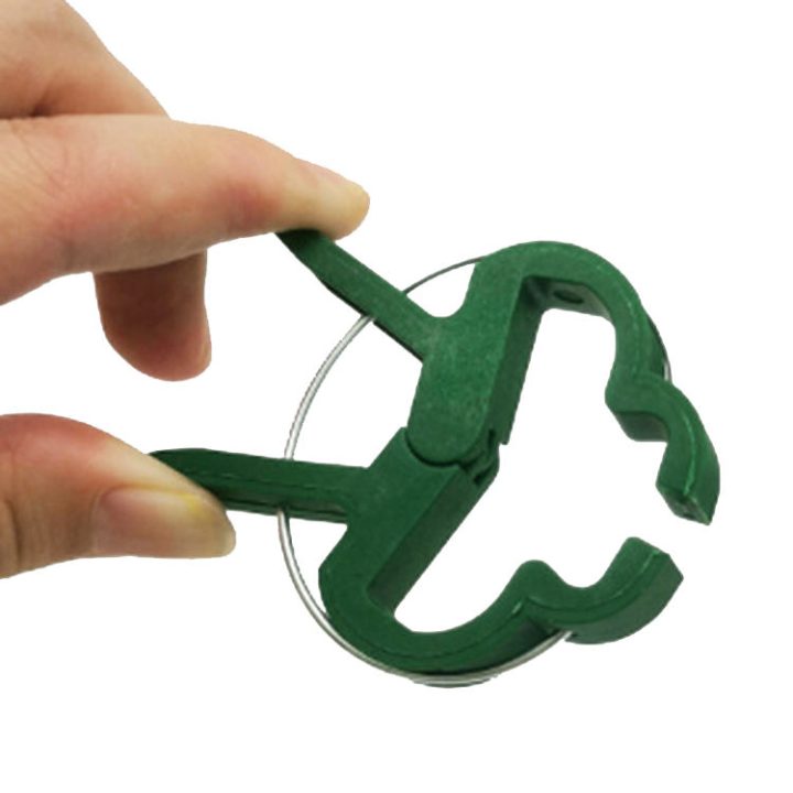 10Pcs Green Plastic Pp Gardening Flower