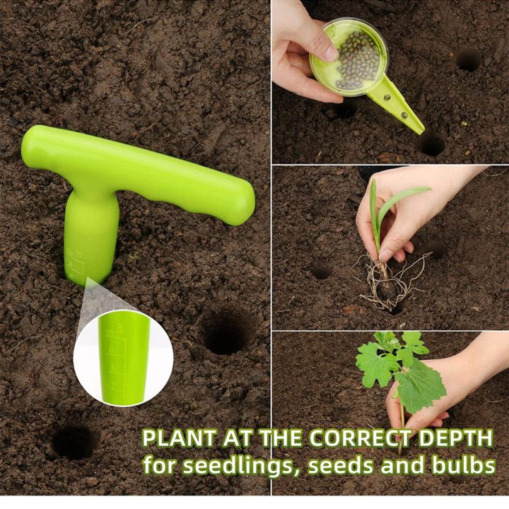 Plastic Seed Sower Tool Set Handheld