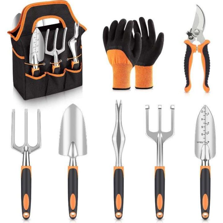 8 Piece Garden Tools Set With