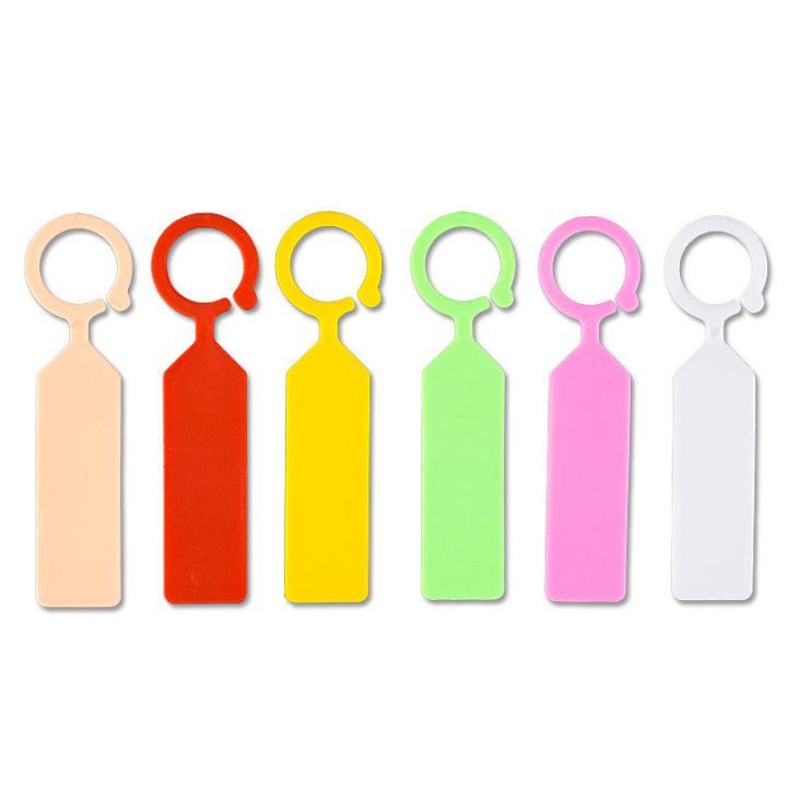 50 Pcs Plastic Plant Labels Ring