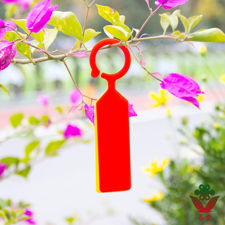 50 Pcs Plastic Plant Labels Ring