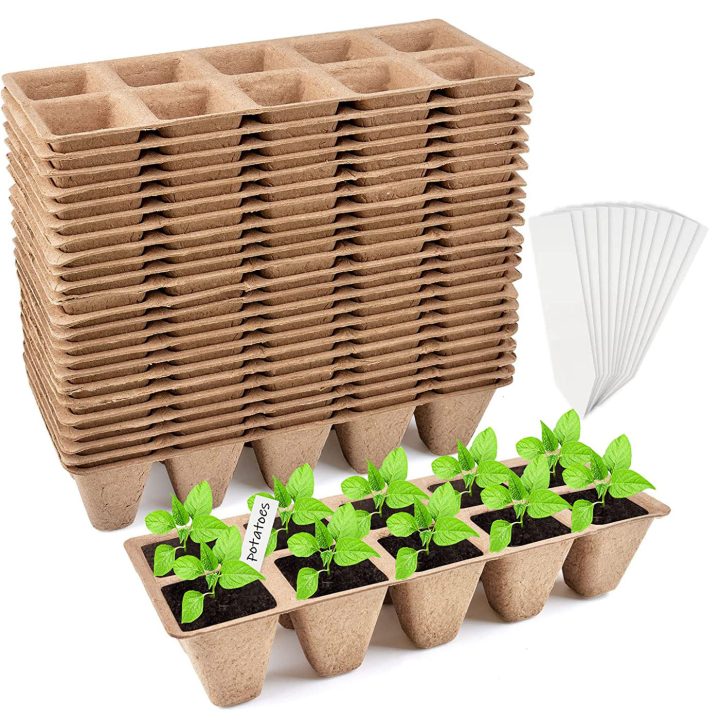 24 Pack Premium Biodegradable Organic Germination