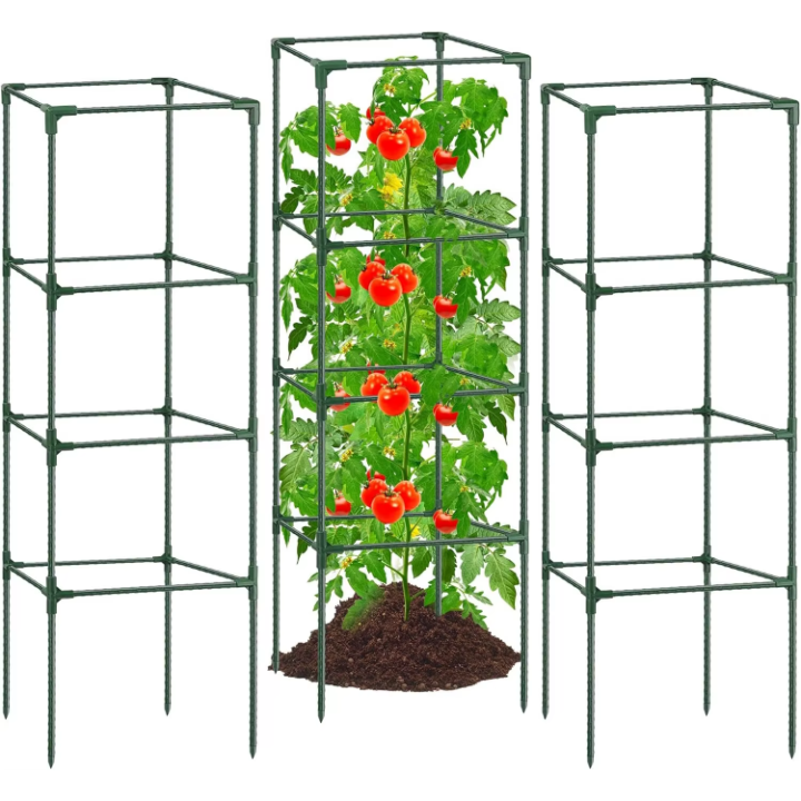 Tomato Cage Trellis Tomatoes Plant Stakes