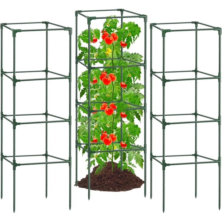 Tomato Cage Trellis Tomatoes Plant Stakes