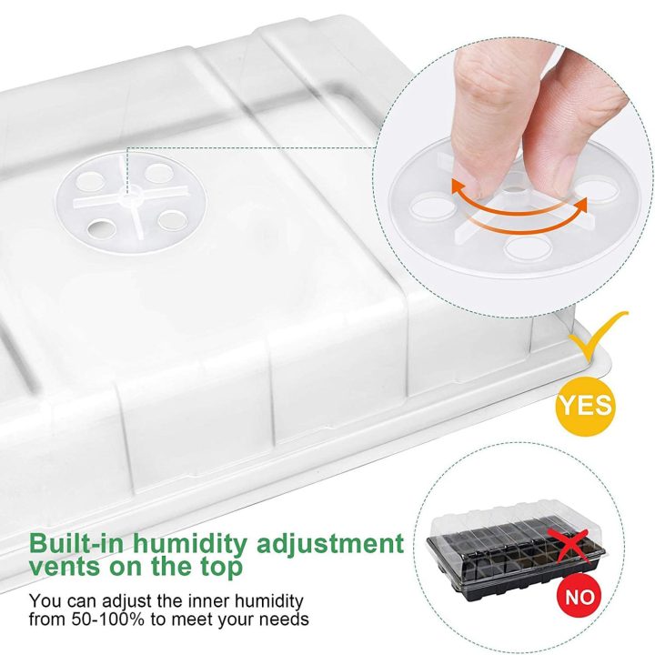 Mini Propagator Plant Seed Starter Tray